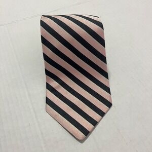 Brooks Brothers Men 100% Silk Striped Tie USA Ivy League Heritage Old Money Prep
